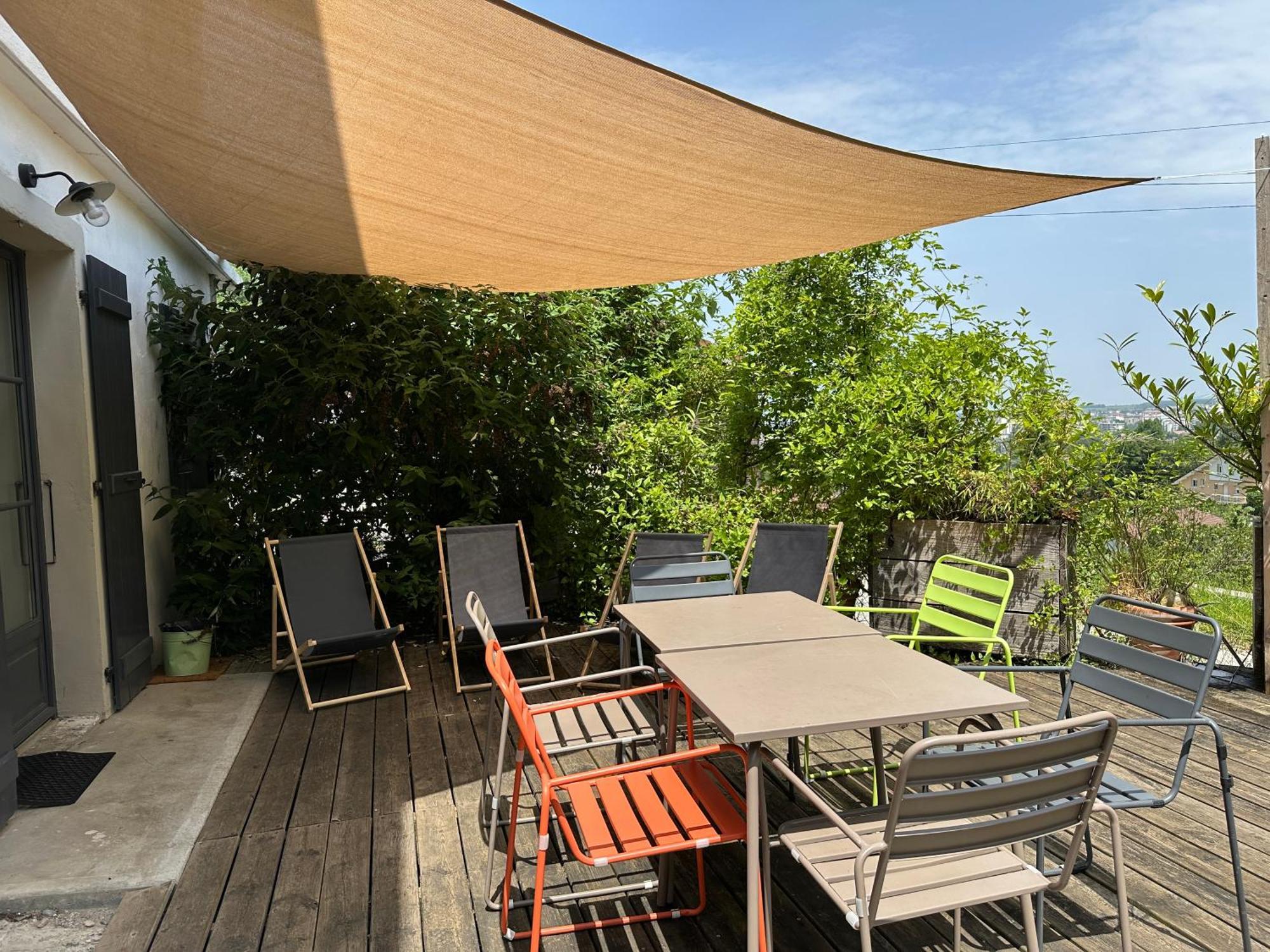 Maison De Charme Pres De Geneve, Vue Et Terrasse - Ideal Familles! Holiday home Etrembieres